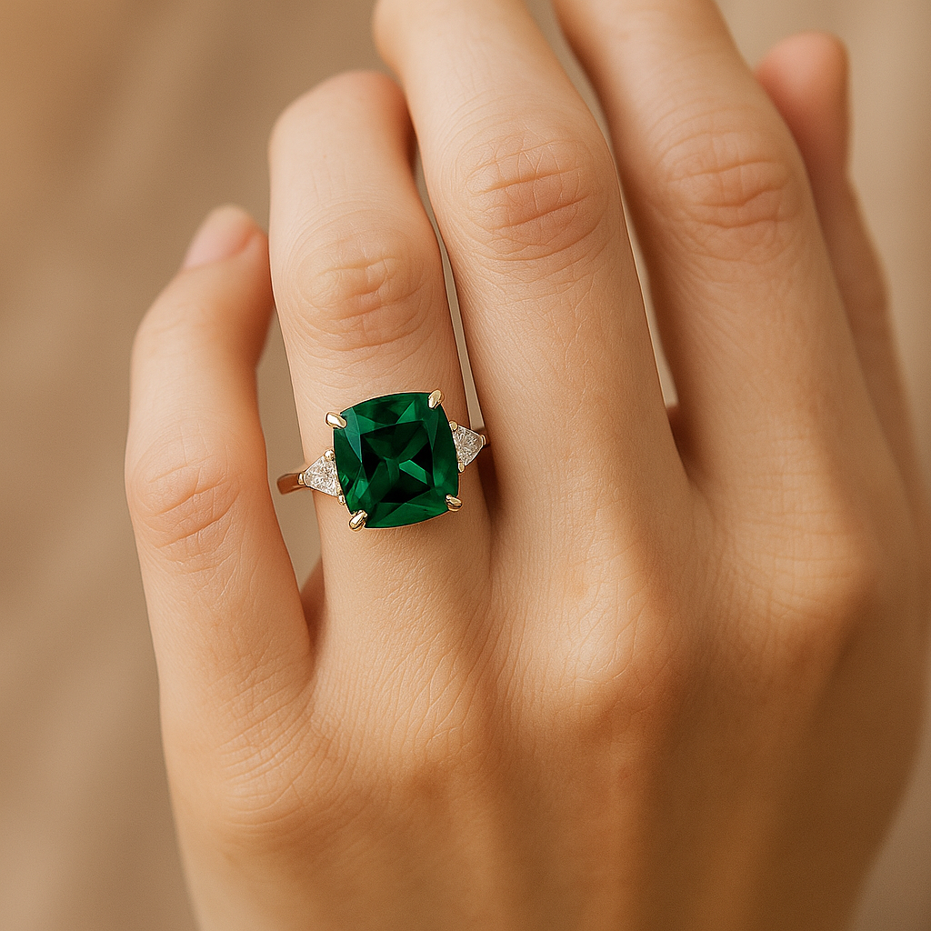 Anillo Esplendor Esmeralda