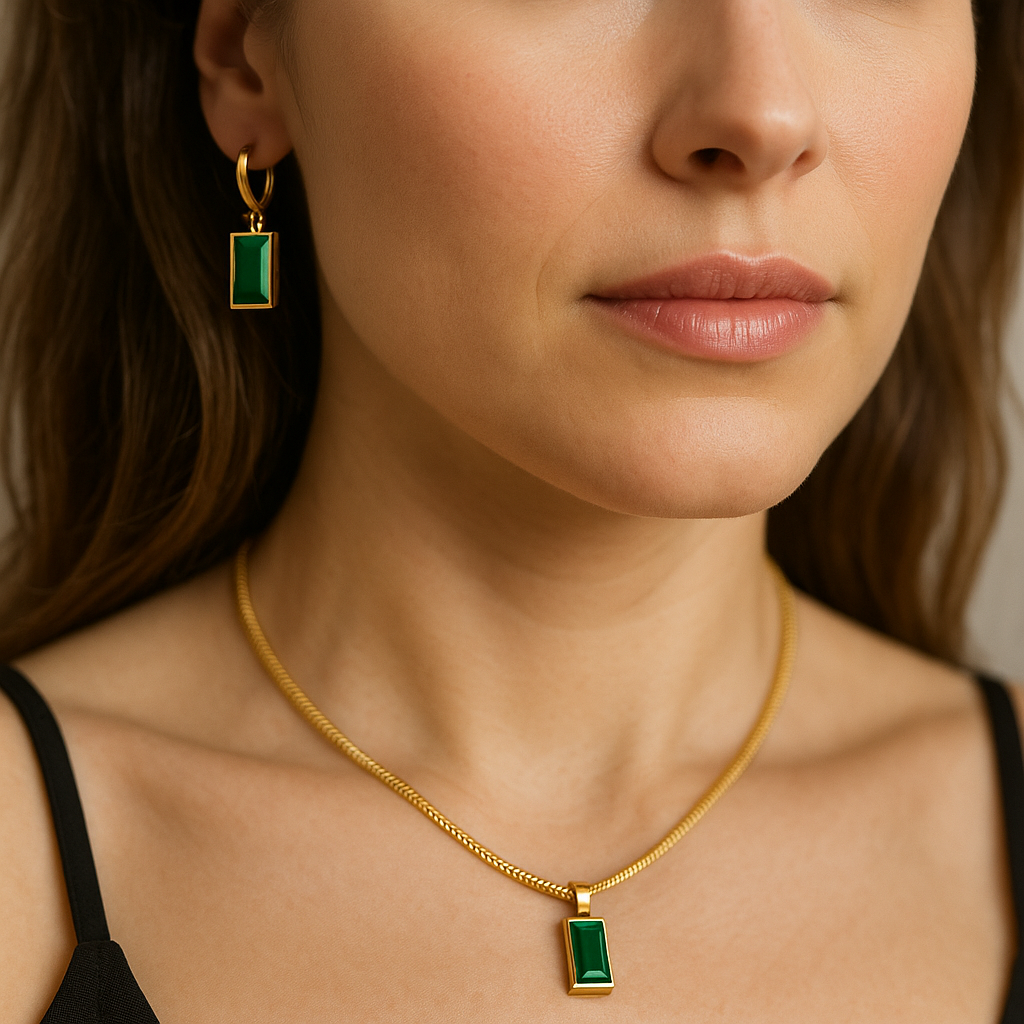 Collar Verdain Dorado