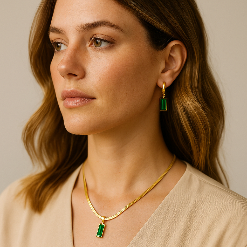 Collar Verdain Dorado