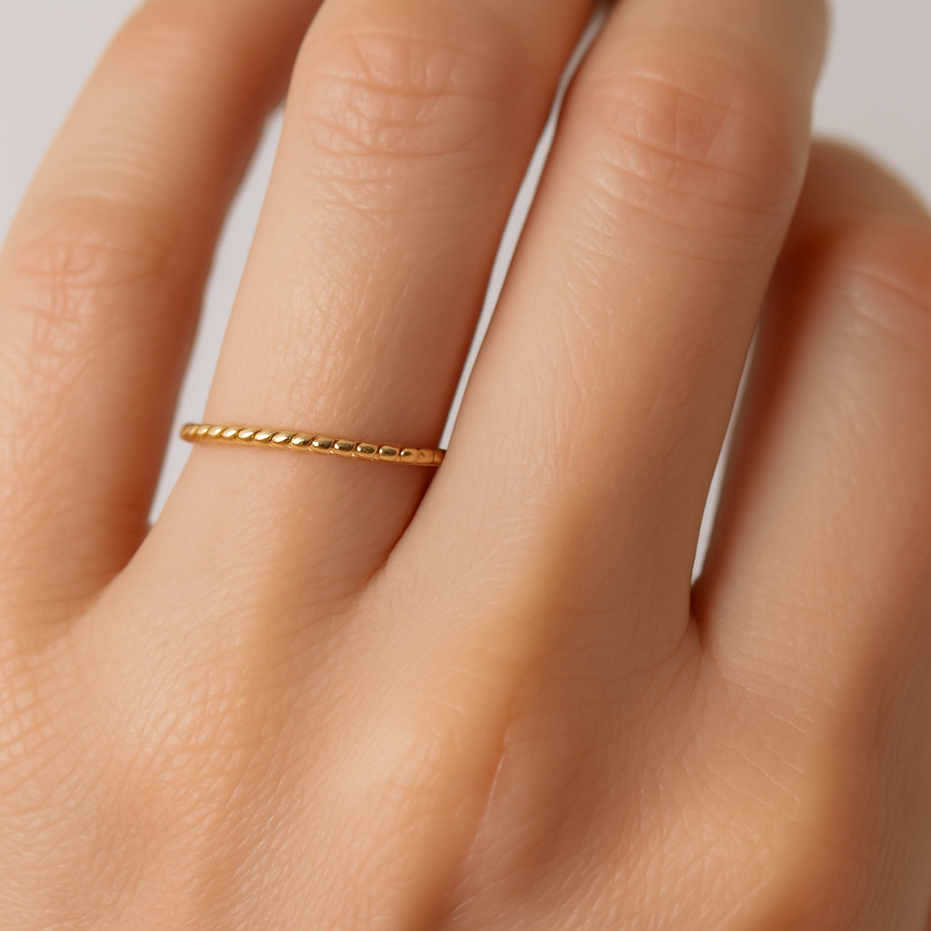 Anillo Fino Español Dorado