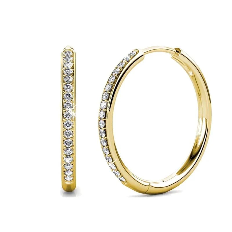 Aros Con Diamante Victoria Herrera