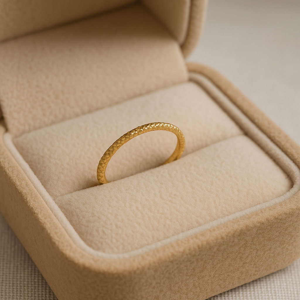 Anillo Fino Español Dorado