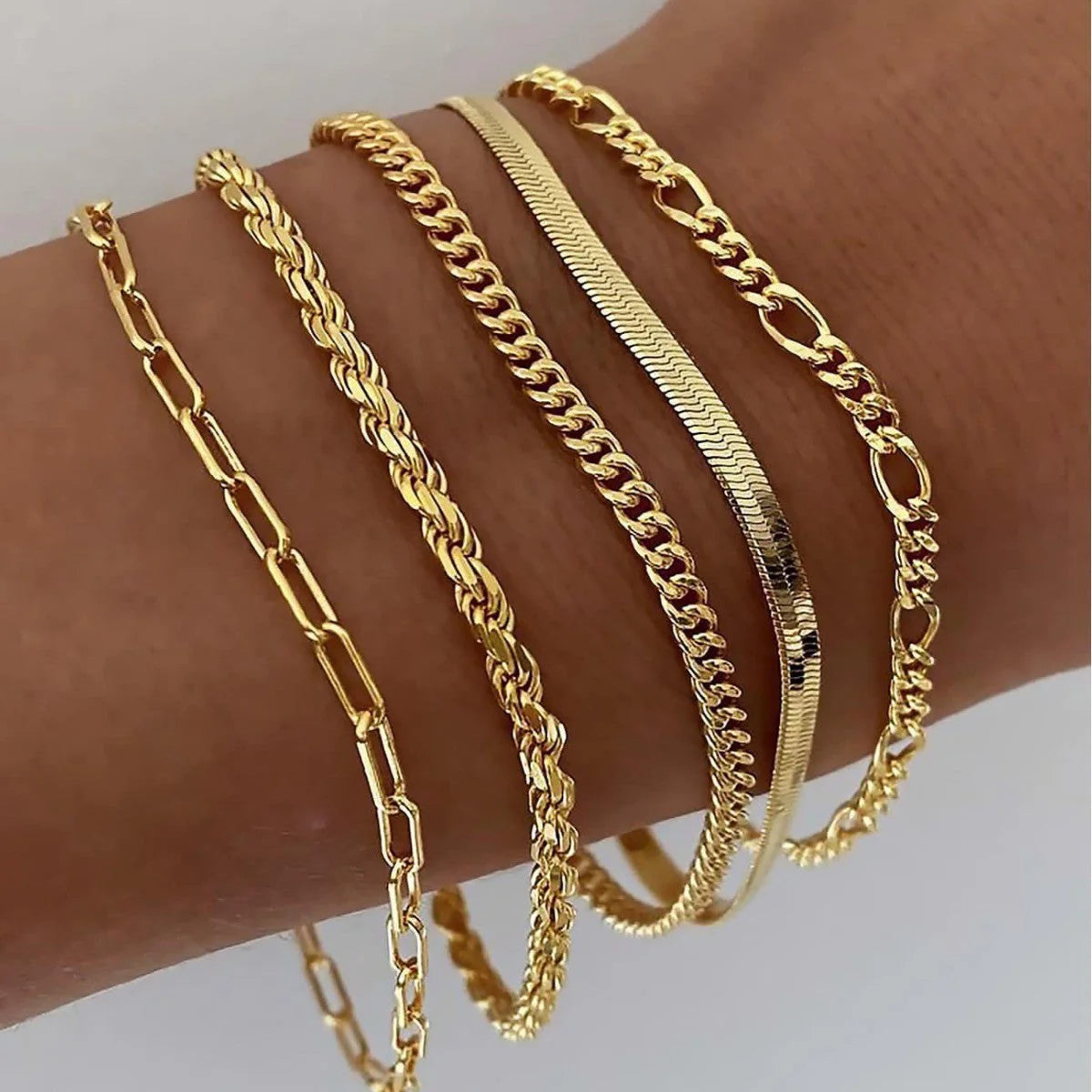 Pulsera Victoria Herrera Dorada y Plateada