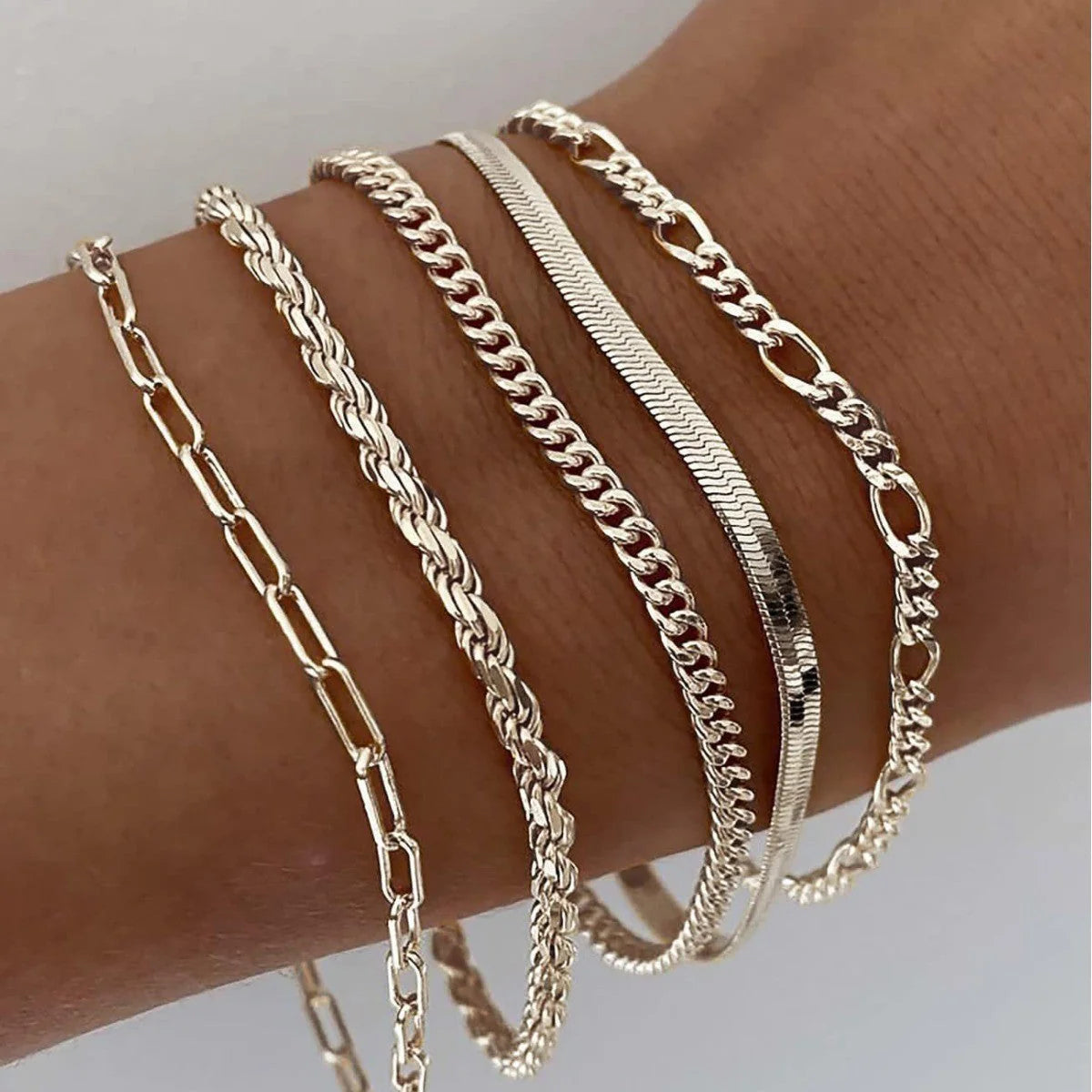 Pulsera Victoria Herrera Dorada y Plateada